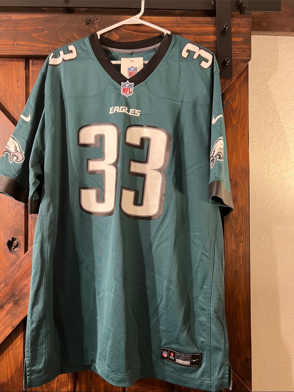 NFL Philadelphia Eagles #33 Cooper DeJean Jersey - Midnight Green and White